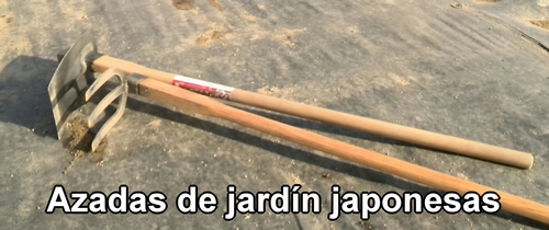 Azadas de jardín japonesas (Como hacer la huerta)